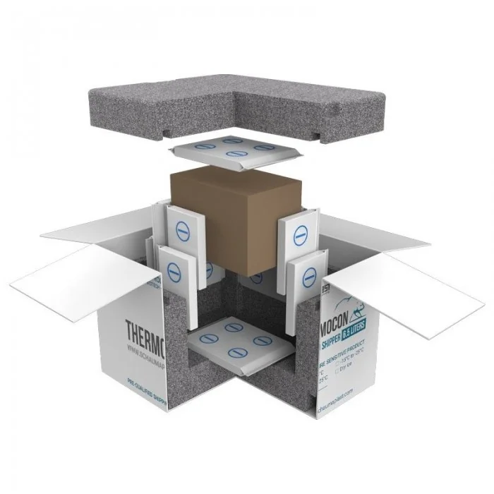 Cutii Termoizolante Pentru Expedieri In Conditii De Temperatura Controlata, Inghetat, -15°C Dimensiune Interioara 580 X 390 X...