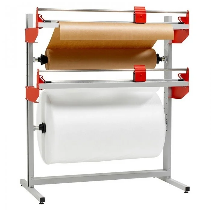Dispenser Fix Pentru Ambalare, Suport 2 Role, Cu Sistem De Taiere Diametru maxim role 900 mm, Latime maxima role 1500 mm, Lat...