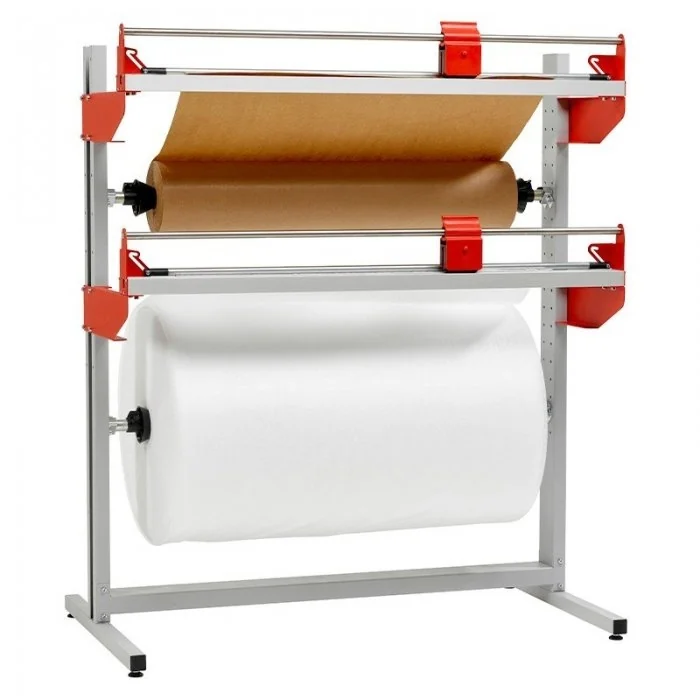 Dispenser Fix Pentru Ambalare, Suport 2 Role, Cu Sistem De Taiere Diametru maxim role 900 mm, Latime maxima role 1500 mm, Lat...