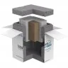 Cutii Termoizolante Pentru Expedieri In Conditii De Temperatura Controlata, Utilizare Cu Gheata Carbonica Dimensiune Interioa...