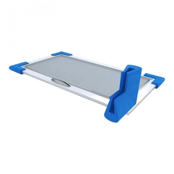 Coltar U Tulip Din Polietilena Expandata (PEE) Dimensiuni A-B-C-D 16 x 3 x 100 x 100 mm, Culoare Albastru, Buc / Pachet 100-P...