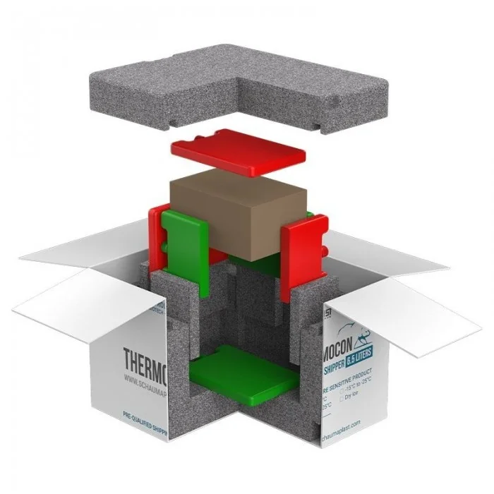 Cutii Termoizolante Pentru Expedieri In Conditii De Temperatura Controlata, Ambient +15°C - +25°C Dimensiune Interioara 520 X...