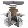 Cutii Termoizolante Pentru Expedieri In Conditii De Temperatura Controlata, Rece +2°C - +8°C Dimensiune Interioara 283 X 193 ...