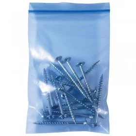 Pungi Cu Inchidere ZIP VCI Lungime 200 mm, Latime 150 mm, Grosime 100 my, Culoare Albastru, Buc / Pachet 32000-Pungi Cu Inchi...