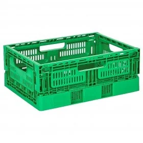 Lada Pliabila Cu Pereti Ventilati Dimensiune Interioara 370 x 270 x 175 mm, Dimensiune Exterioara 400 x 300 x 180 mm, Materia...