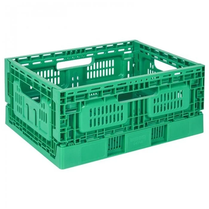 Lada Pliabila Cu Pereti Ventilati Dimensiune Interioara 575 x 370 x 150 mm, Dimensiune Exterioara 600 x 400 x 155 mm, Materia...