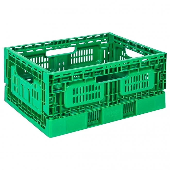 Lada Pliabila Cu Pereti Ventilati Dimensiune Interioara 570 x 370 x 230 mm, Dimensiune Exterioara 600 x 400 x 235 mm, Materia...