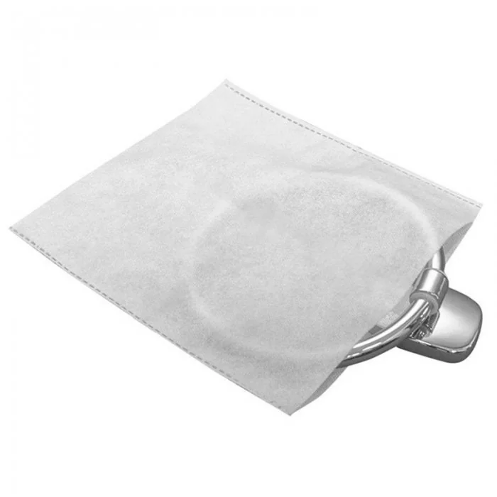 Pungi Spunbond Non Woven Lungime 500 mm, Latime 100 mm, Grosime 50 gr, Culoare Alb, Cantitate / Cutie 100-Pungi Saci Si Recip...