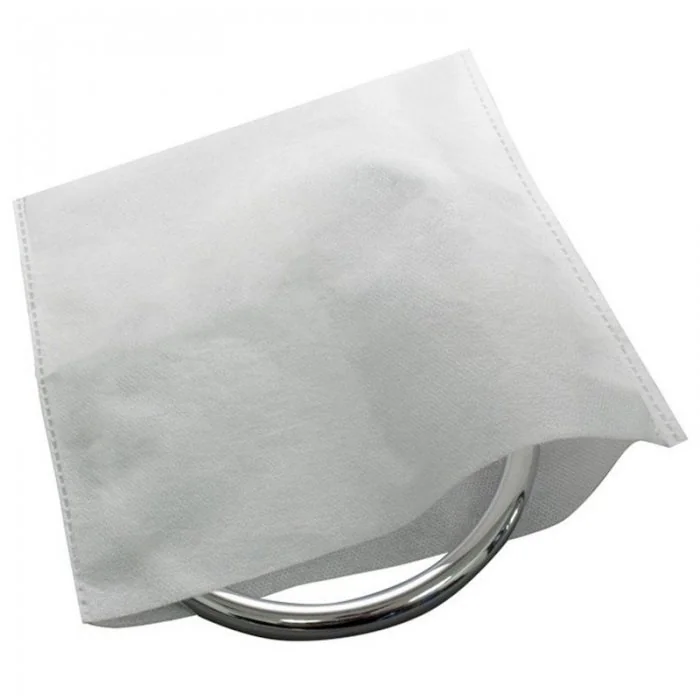 Pungi Spunbond Non Woven Lungime 500 mm, Latime 100 mm, Grosime 50 gr, Culoare Alb, Cantitate / Cutie 100-Pungi Saci Si Recip...