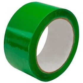 Banda Adeziva Colorata Lungime 66 m, Latime 50 mm, Adeziv Acrilic, Culoare Verde-Benzi Adezive Si Adezivi