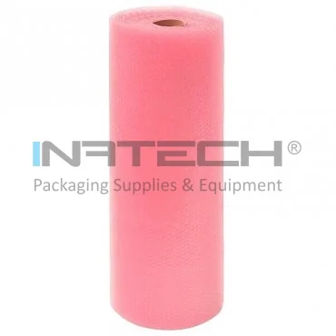 Folie Cu Bule Mici Roz Latime 1000 mm, Lungime 100 m, Straturi 2, Grosime 60 my, Culoare Roz