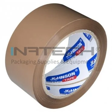 Johnson akril ragasztószalag, 82 m hosszú, akrilragasztóval, 48 mm széles, barna színű, nem csendes