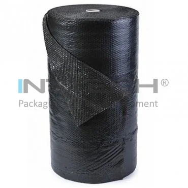 Folie Cu Bule Mici Neagra Latime 800 mm, Lungime 100 m, Straturi 2, Grosime 70 my, Culoare Negru