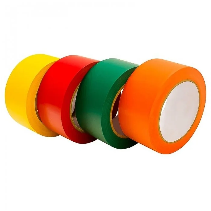 Banda Adeziva Pentru Marcare Lungime 33 m, Latime 50 mm, Culoare Rosu / Alb-Benzi Adezive Si Adezivi