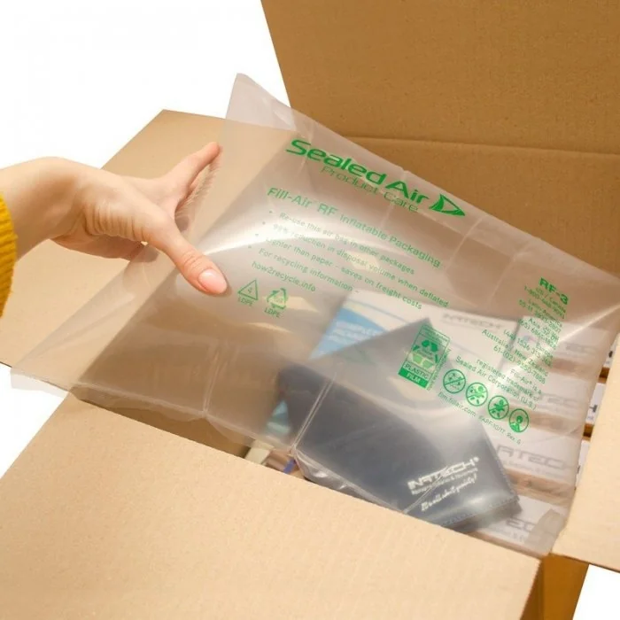 Saci Gonflabili Din Polietilena Fill-Air ® RF Lungime 910 mm, Latime 460 mm, Material Polietilena, Culoare Transparent, Buc /...