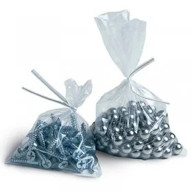 Pungi LDPE Lungime 900 mm, Latime 600 mm, Grosime 50 my, Material Reciclat Transparent, Tip Produs Punga, Buc / Pachet 100-Pu...