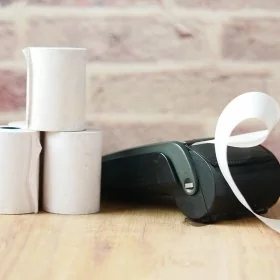 Role Hartie Termica Pentru POS, ⌀ 12 mm Lungime 30 m, Latime 79 mm, Diametru Interior 12 mm-Role Termice