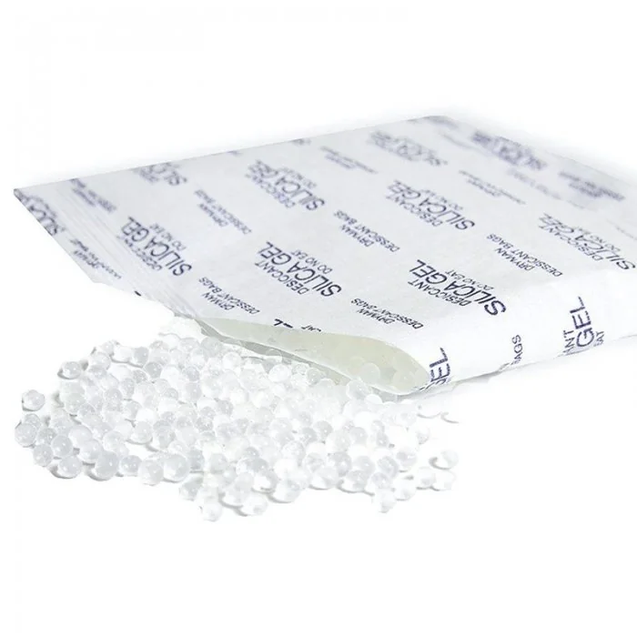 Silica Gel Desicant Dimensiune Sac 200 x 150 mm, Unitati Desicare 16, Greutate Sac 480g kg, Performanta Absorbtie Vapori 96 g...