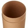 Tuburi Carton Cu Capac Pentru Ambalare Si Stocare Lungime 450 mm, Diametru Interior 66 mm, Grosime 1.5 mm, Culoare Natur-Tubu...