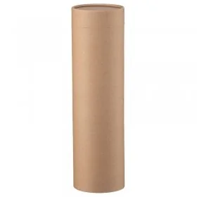 Tuburi Carton Cu Capac Pentru Ambalare Si Stocare Lungime 320 mm, Diametru Interior 104 mm, Grosime 4.5 mm, Culoare Natur-Tub...