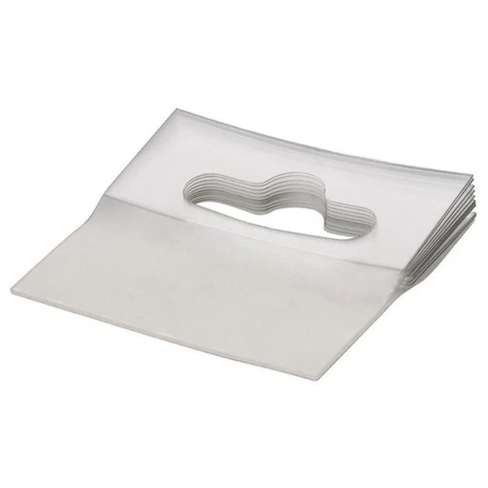 Set Agatatori Autoadezive Din Plastic Pentru Raft Tip Agatatoare Delta, Dimensiuni 40 x 35 mm, Grosime 380 my, Suprafata Lipi...