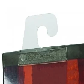 Set Agatatori Autoadezive Din Plastic Pentru Raft Tip Agatatoare Euro Slot, Dimensiuni 45 x 38 mm, Grosime 250 my, Suprafata ...