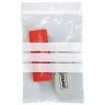 Pungi Plastic Fermoar Si Benzi De Scriere Dimensiuni mm (l x L) 70 x 100, Grosime 60 my, Culoare Transparent, Buc / Pachet 10...
