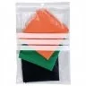Pungi Plastic Fermoar Si Benzi De Scriere Dimensiuni mm (l x L) 120 x 180, Grosime 60 my, Culoare Transparent, Buc / Pachet 1...