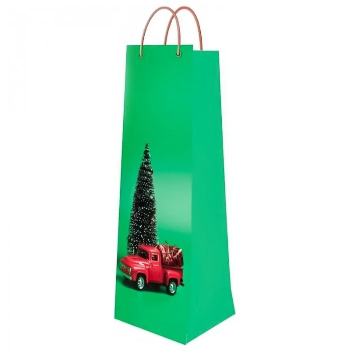 Pungi Pentru Cadouri, Personalizate, Aspect Lucios, 190 g/mp Plastifiere Lucioasa, Dimensiuni mm (L × l × h) 235 x 240 x 100,...