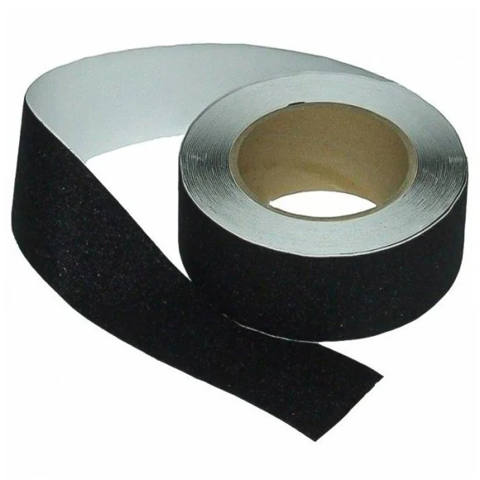 Banda Antiderapanta Reutilizabila Lungime 18.3 m, Latime 25 mm, Culoare Negru, Buc / Pachet 10-Benzi Adezive Antialunecare