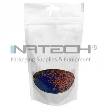 Pungi Stand Up Cu Inchidere Fermoar, 500 buc/pachet Tip Punga Hartie / AL / PE, Lungime 160 mm, Latime 110 mm, Clapeta Sigilare 25 mm, Burduf Inferior 2 x 32 mm, Volum 250 ml, Buc / Pachet 500