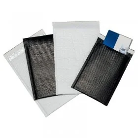 Plicuri Cu Bule Din Polietilena Poly Bubble Lungime 280 mm, Latime 240 mm, Clapeta 50 mm, Culoare Negru, Buc / Pachet 2560-Pl...