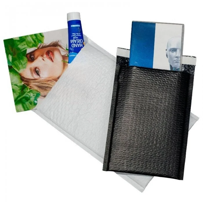 Plicuri Cu Bule Din Polietilena Poly Bubble Lungime 470 mm, Latime 370 mm, Clapeta 50 mm, Culoare Alb, Buc / Pachet 1280-Plic...