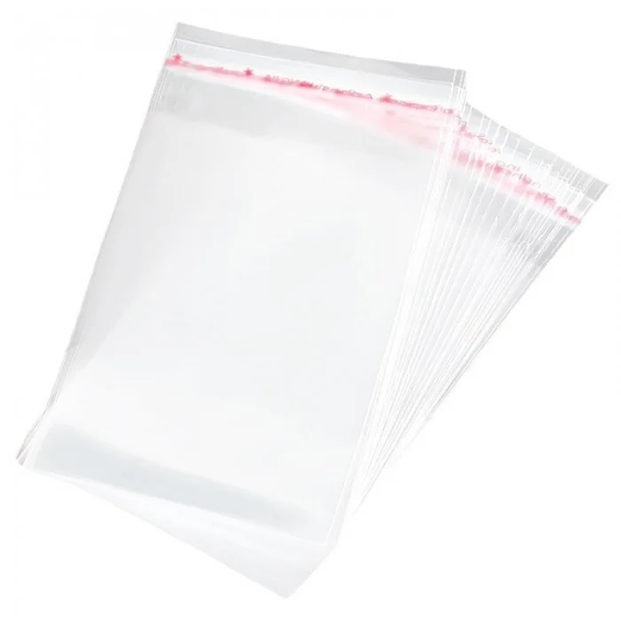 Pungi Cu Clapeta Adeziva Latime 230 mm, Inaltime 320 mm, Pliu NU mm, Grosime 40 my, Clapeta 40 mm, Culoare Transparent, Buc /...