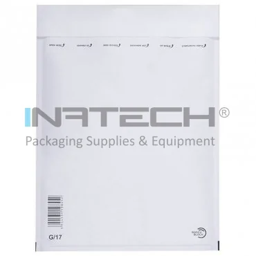 Plicuri Antisoc Din Hartie Dimensiune Interioara 230x340 mm, Dimensiune Exterioara 250 x 350 mm, Culoare Alb, Tip G17, Buc / Pachet 100