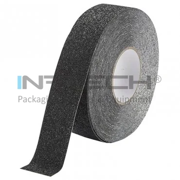 Banda Antiderapanta Pentru Forme Neregulate Lungime 18.3 m, Latime 25 mm, Culoare Negru / Galben, Buc / Pachet 10