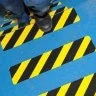 Banda Antiderapanta Pentru Forme Neregulate Lungime 18.3 m, Latime 50 mm, Culoare Galben, Buc / Pachet 10-Benzi Adezive Antia...