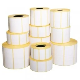 Etichete Autoadezive EcoThermal Diametru Interior 40 mm, Dimensiuni 100 X 50 mm, Culoare Alb, Nr. Etichete 770-Role Termice