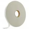 Banda Buretoasa Dublu Adeziva Lungime 50 m, Latime 20 mm, Material Textil, Culoare Alb-Benzi Dublu Adezive