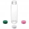 Recipiente Din Plastic Forma Rotunda, Tip Capac Simplu, Diametru Filet 38 mm, Maner NU, Volum 400 ml, Culoare Transparent, Bu...