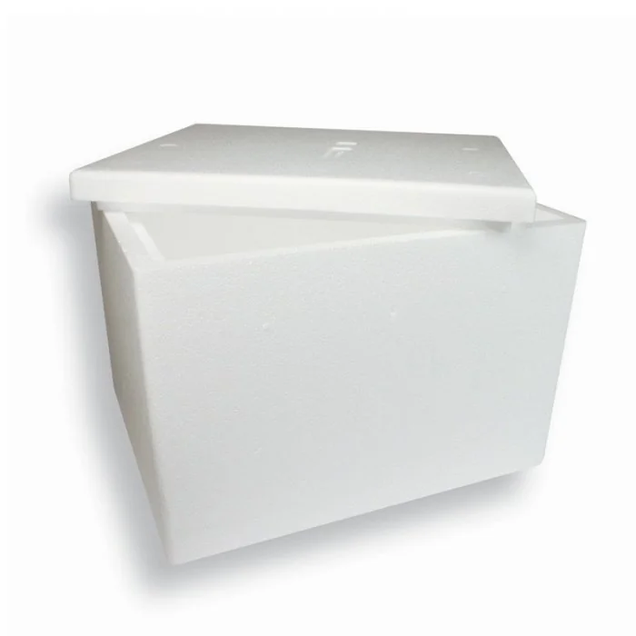 Cutii Termoizolante EPS Pentru Transport Dimensiune Interioara 240 x 190 x 130 mm, Grosime Perete 40 mm, Material EPS, Volum ...