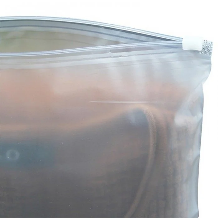 Pungi Cu Inchidere Tip Slider Lungime 450 mm, Latime 350 mm, Grosime 75 my, Pliu Inferior 30 mm, Culoare Transparent, Buc / P...