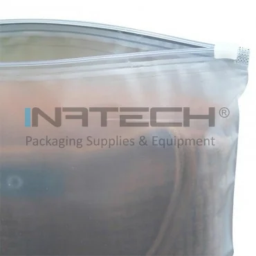 Pungi Cu Inchidere Tip Slider Lungime 450 mm, Latime 350 mm, Grosime 75 my, Pliu Inferior 30 mm, Culoare Transparent, Buc / Pachet 250