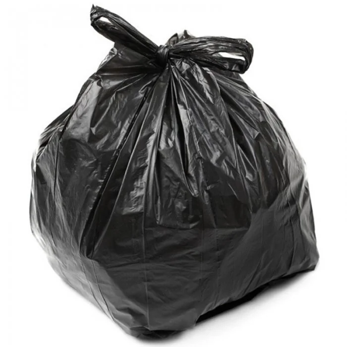 Saci Menajeri Din Polietilena Tip Sac Gros, Litri 30, Grosime 20 my, Dimensiuni 500x600 mm, Culoare Alb, Saci/Rola 20-Pungi S...