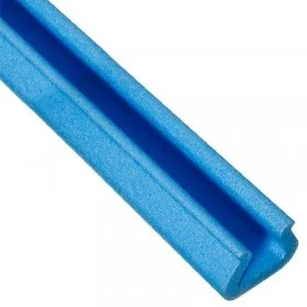 Profil Din Spuma PEE, U Tulip Lungime 2000 mm, Dimensiuni A-B-C-D 80 x 10 x 40 x 75 mm, Culoare Albastru, Metri / Pachet 100-...