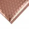 Poly Bubble hőszigetelő polietilén buborékos boríték, méret: 170 x 225 mm, 50 mm-es zárófül, Rose Gold szín