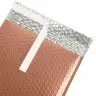 Poly Bubble hőszigetelő polietilén buborékos boríték, méret: 170 x 225 mm, 50 mm-es zárófül, Rose Gold szín
