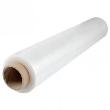 Kézi használatú stretchfólia, szélesség 500 mm, vastagság 23 my, tömeg 1,5 kg, átlátszó szín, cső tömege 0,3 kg, 6 db/csomag