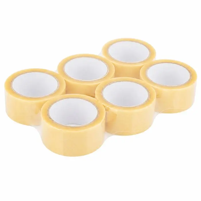 Hotmelt ragasztószalag, 60 m hosszúság, Hot Melt ragasztó, 48 mm szélesség, átlátszó szín