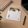 Papír ütésálló borítékok CD/DVD, Belső méret 180x165 mm, Külső méret 200 x 175 mm, Fehér szín,  200 db / csomag